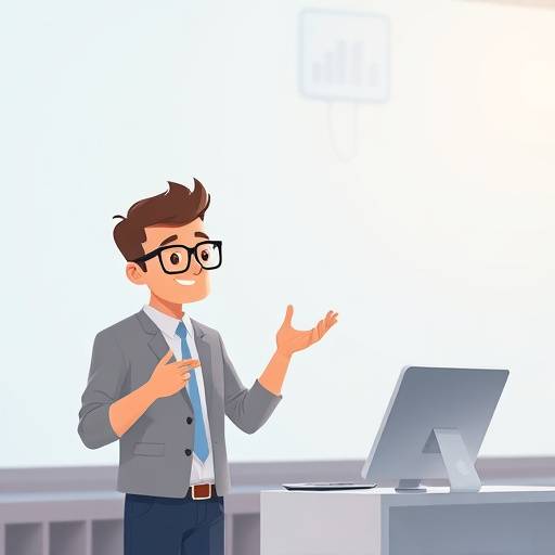 Animación explicativa para 'Tech Solutions', mostrando el funcionamiento de su innovadora plataforma de software.
