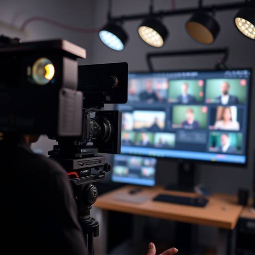 Edición de video profesional con software especializado