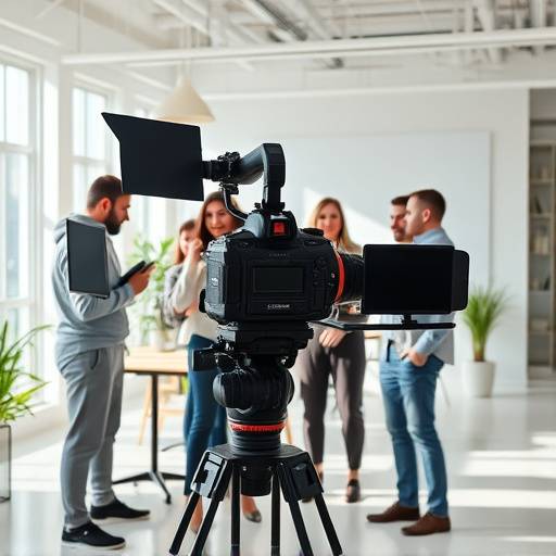 Video corporativo mostrando la cultura de la empresa